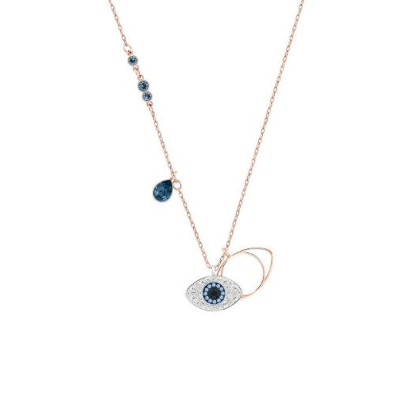 Duo Evil Eye Pendant