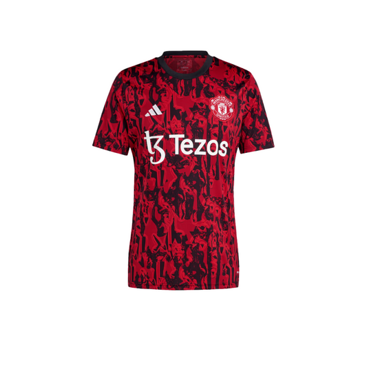 Adidas Red Manchester United Pre-Match Jersey