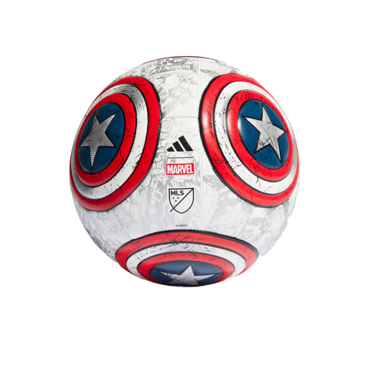 Adidas White Marvel MLS Captain America Training Ball