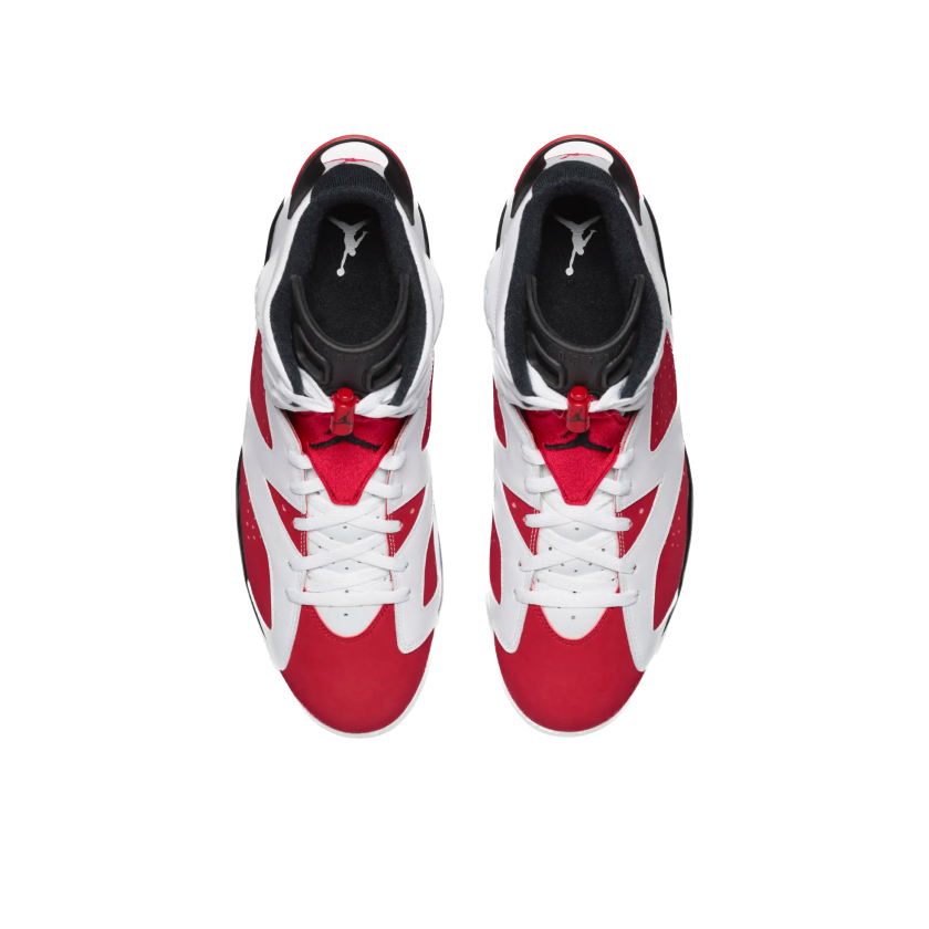 Nike Air Jordan 6 Retro Men's Shoes White/Red