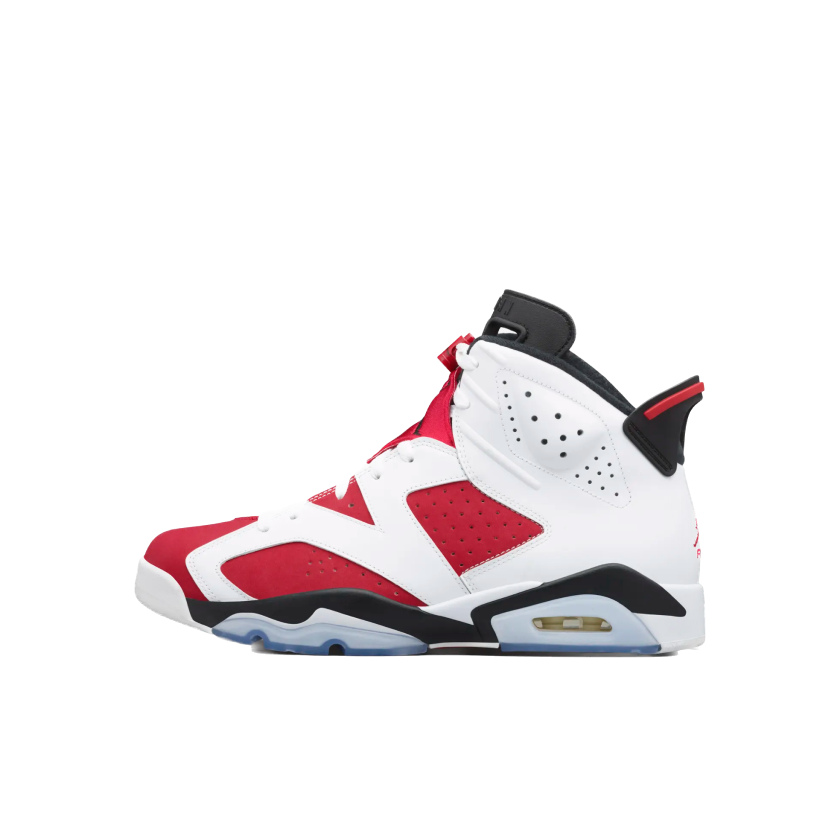 Nike Air Jordan 6 Retro Men's Shoes White/Red